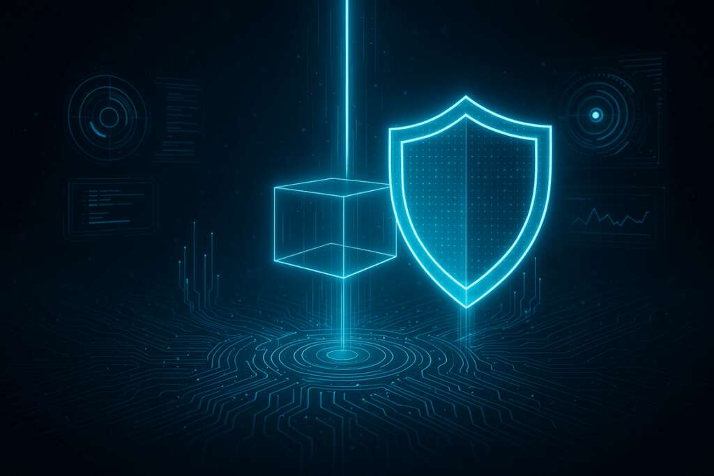 生成AIのセキュリティをイメージした画像