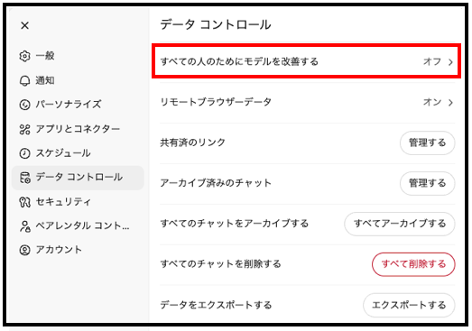 ChatGPT_モデルの学習