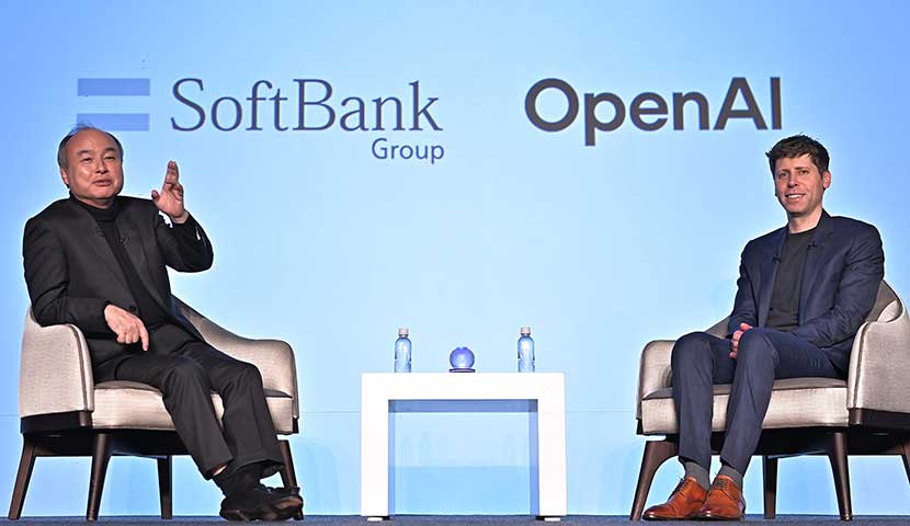 Softbank Group × OpenAI
孫正義とサム・アルトマン