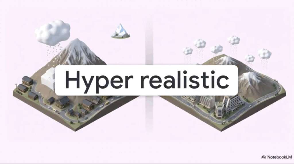 NotebookLM Hyper realistic