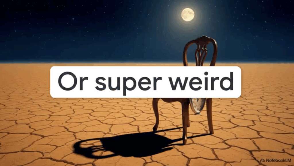 NotebookLM Or super weird