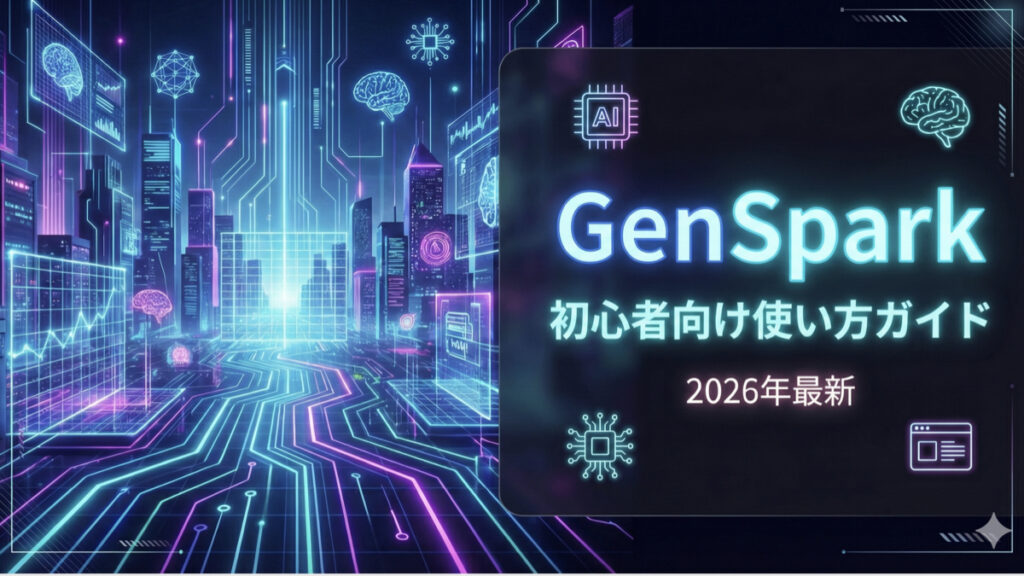 TOP_GenSpark_初心者向け解説