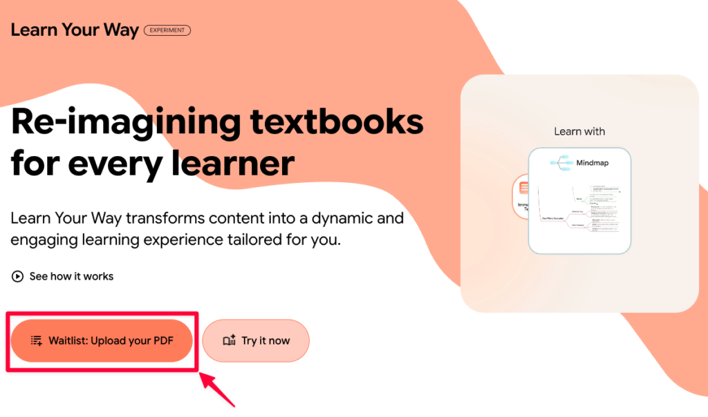 Learn Your Way_ウェイティングリスト登録1
