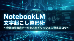TOP_NotebookLM_文字起こし整形術