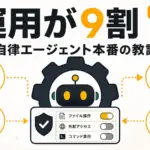 AIエージェントの運用 - エージェントは「作る」より「運用」が難しい。自動運用の現場で痛感したこと