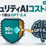 MAI-Cyber-1-Flash - Microsoft初のセキュリティAIがコスト半減。9割を内製、最難関1割はGPT-5.4