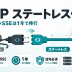 MCP 2026-07-28 - MCPがセッションを廃止しステートレス化。旧HTTP+SSEは1年で移行へ