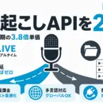 GPT-Transcribe - OpenAIが文字起こしAPIを用途で2分割。ライブ用は非同期用の約3.8倍の単価