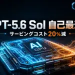 GPT-5.6 Sol - GPT-5.6 Solが本番GPUカーネルを自ら書き換え。サービングコスト20%減