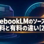 NotebookLMのソース上限｜無料と有料の違い【2026】