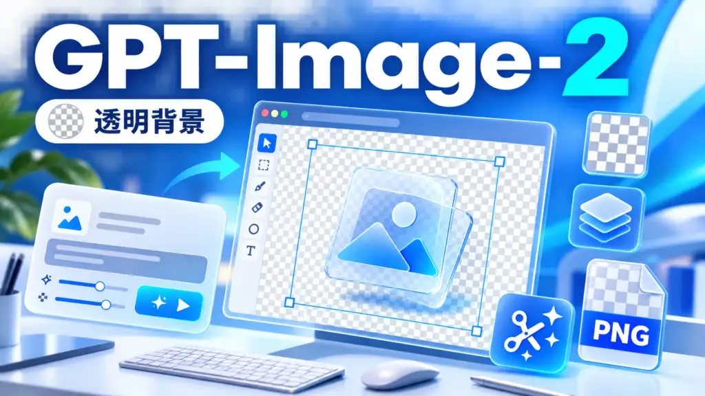 GPT-Image-2の透明背景対応とプロンプト優先を示すアイキャッチ