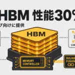 NVIDIA NVHBM - NVIDIA、他社が作るAIチップ向けにメモリNVHBMを提供。性能30%増は自社公表値