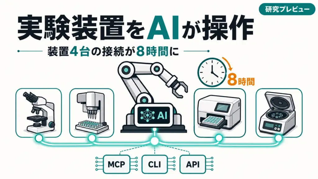 Model Hardware Standard - Anthropicが実験装置をAIに操作させる規格MHSを公開。4台の接続が8時間に