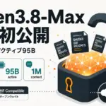 Qwen3.8-Max - 2.4兆パラメータのQwen3.8-Maxが公開。Max級の重みオープン化はQwen初