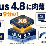Palmyra X6 - WRITERの新モデルはオープンモデルの事後学習。出力単価9分の1でOpus 4.8に並ぶ