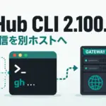 GitHub CLI 2.100.0 - GitHub CLI、API通信を別ホストへ。境界ではない実験機能