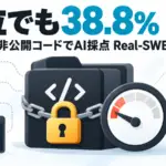 Real-SWE - 実企業の非公開コードでAIを採点する「Real-SWE」公開。首位Fable 5.1でも38.8%