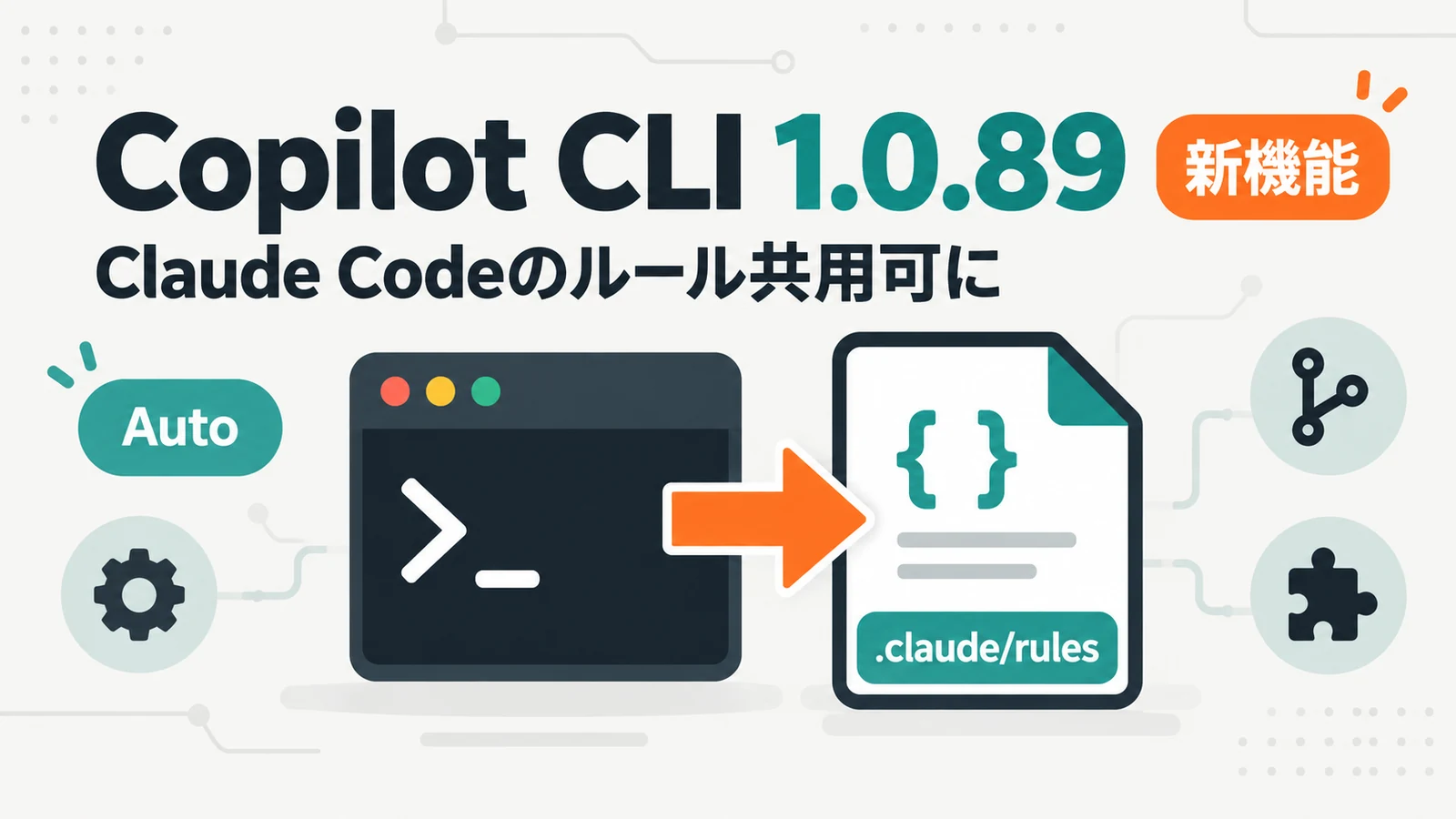 Copilot CLI - GitHub Copilot CLI 1.0.89、Claude Codeのルールをそのまま読み込み可能に