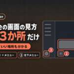 Claudeの画面の見方｜最初は3か所だけ